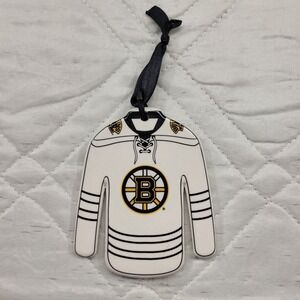 NHL Boston Bruins Personalizable ceramic Christmas‎ tree ornament